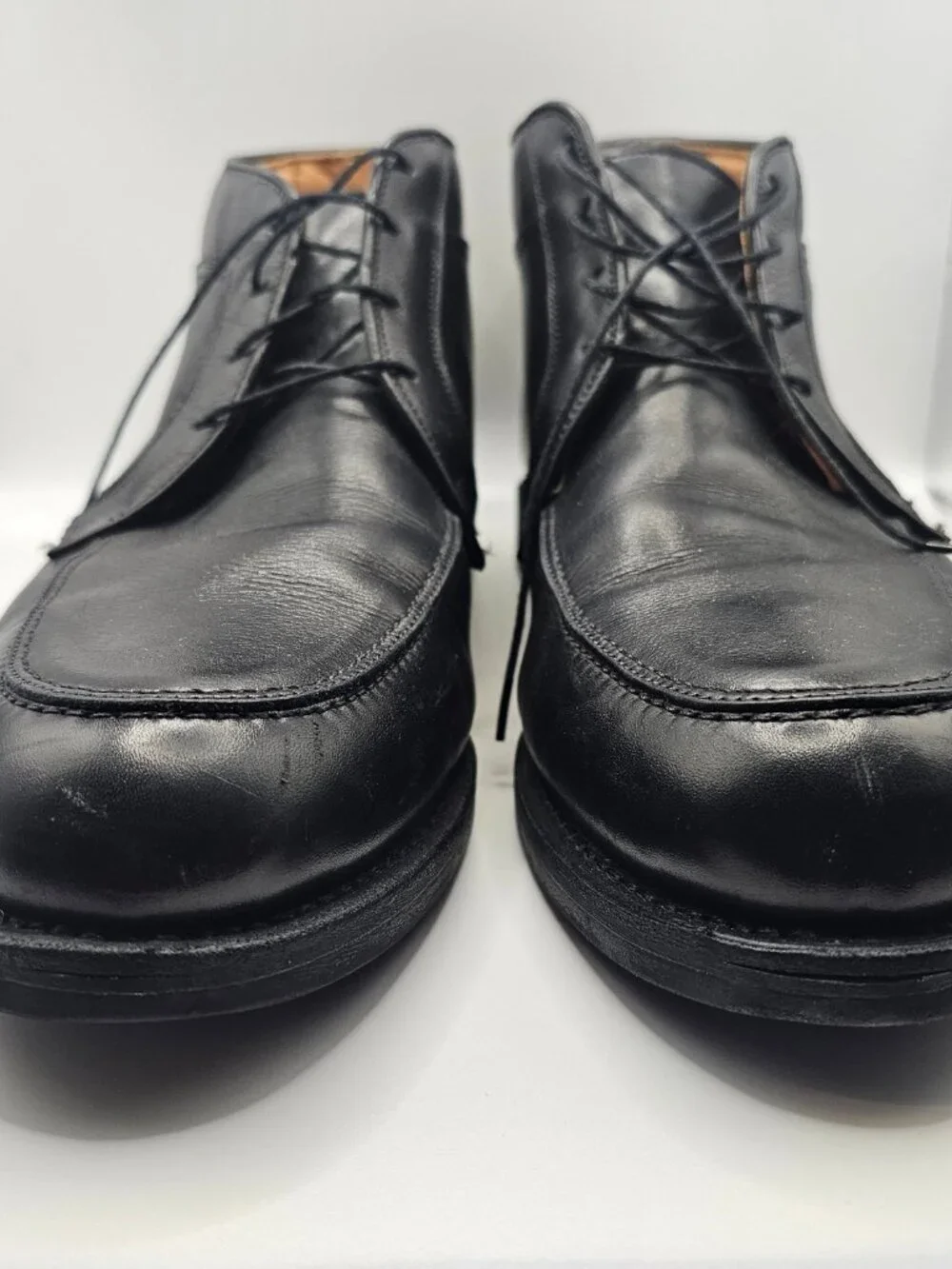 Allen Edmonds Stuart Chukka Boots Black Mens 12.5 D